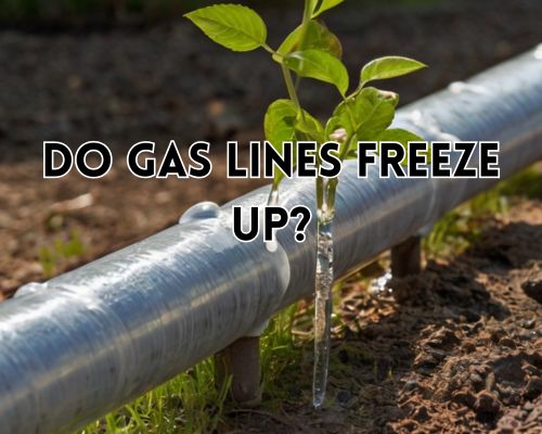 Small leak releasing gas from old pipe